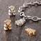 Silver & Gold Metal Gummy Bear Charms by Bead Landing™